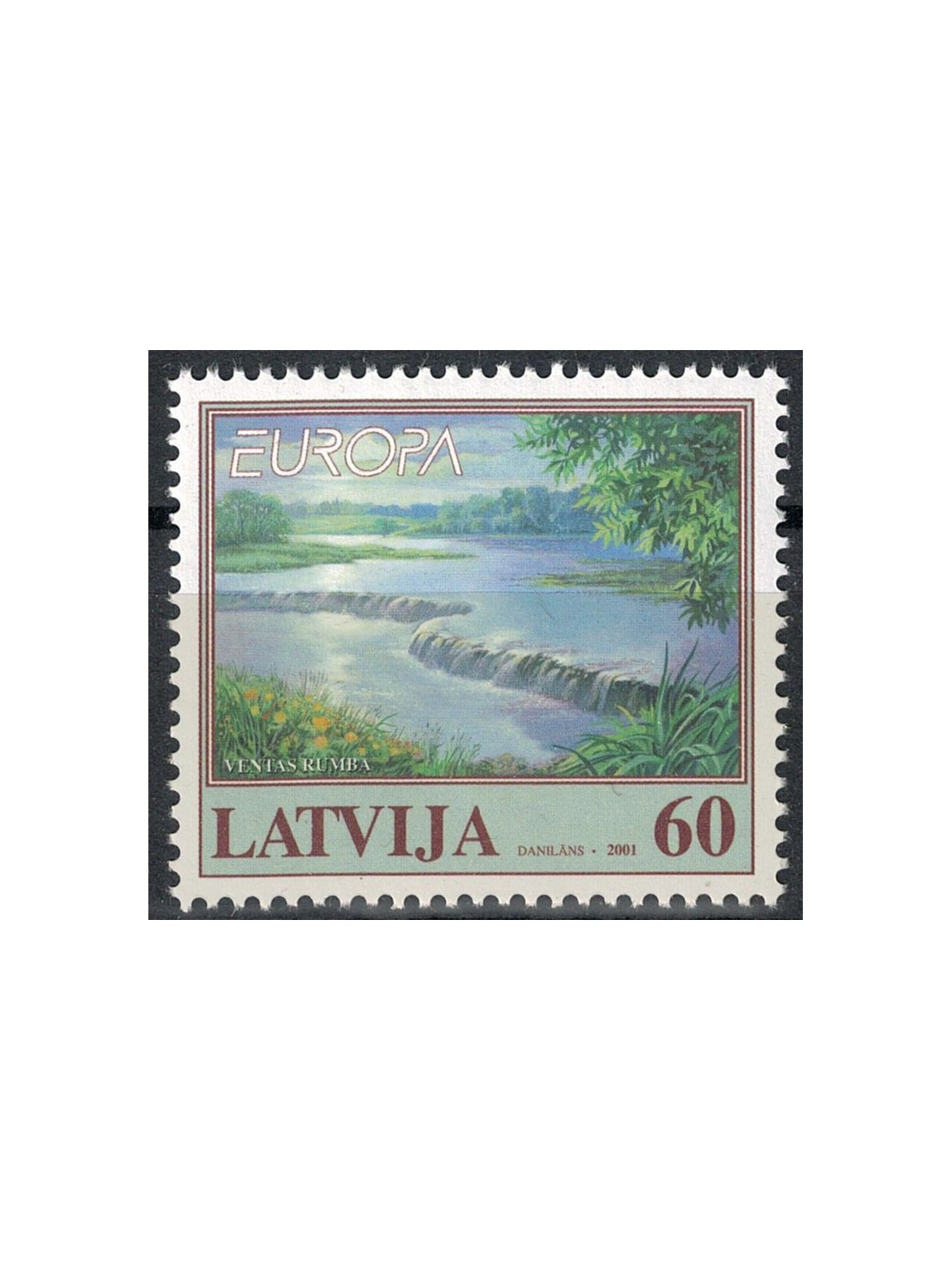 LETTONIA 2001 Europa MNH**