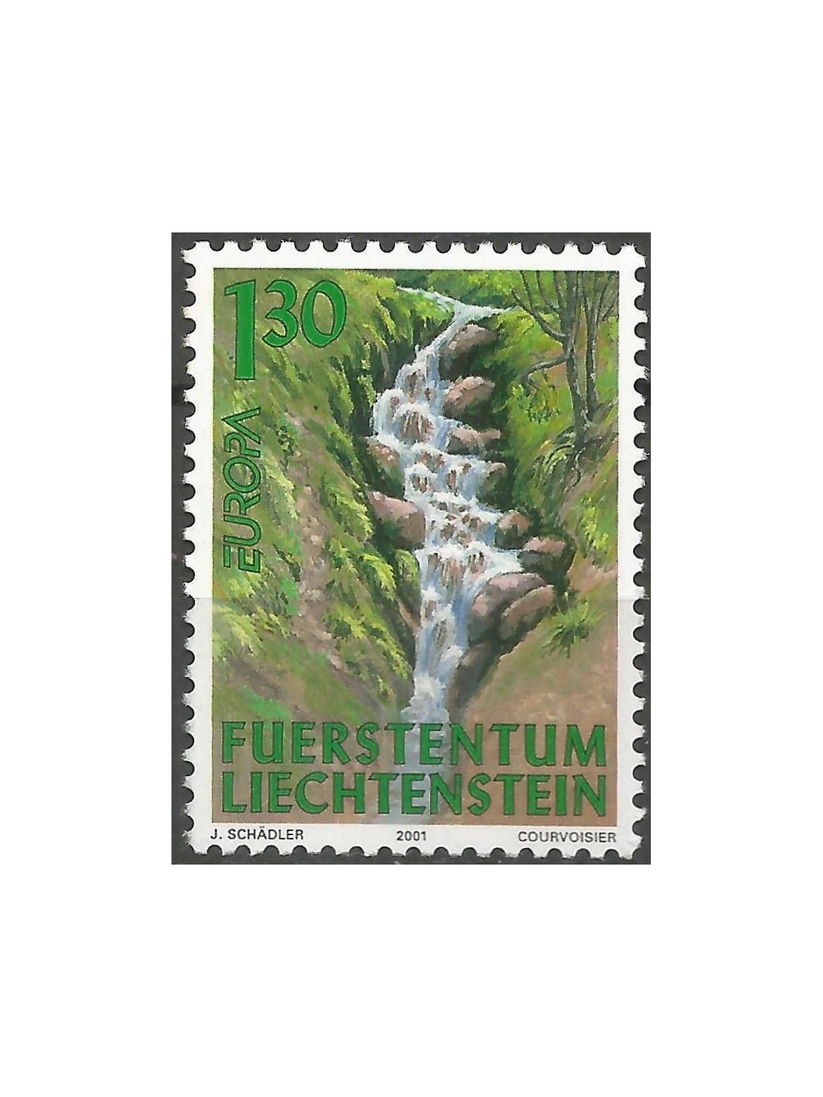 LIECHTENSTEIN 2001 Europe MNH**