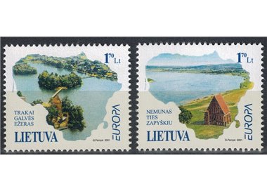 LITUANIA 2001 Europa 2v MNH**
