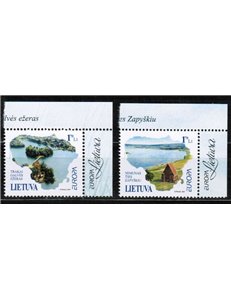 LITUANIA 2001 Europa 2v MNH**