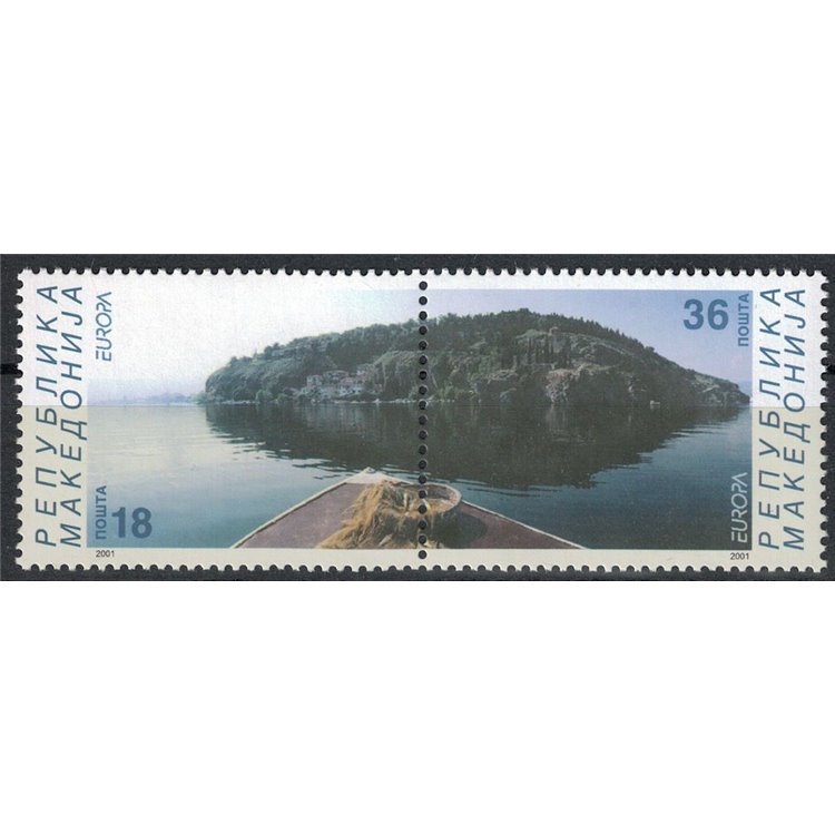MACEDONIA 2001 Europe 2v MNH**