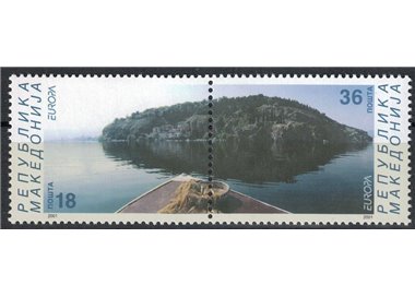 MACEDONIA 2001 Europe 2v MNH**