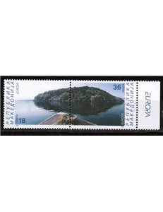 MACEDONIA 2001 Europa 2v MNH**