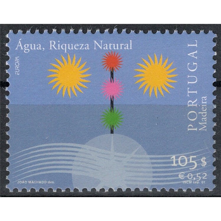 MADERA 2001 Europa MNH**