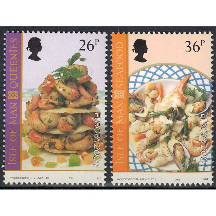 MAN 2001 Europa 2v MNH**