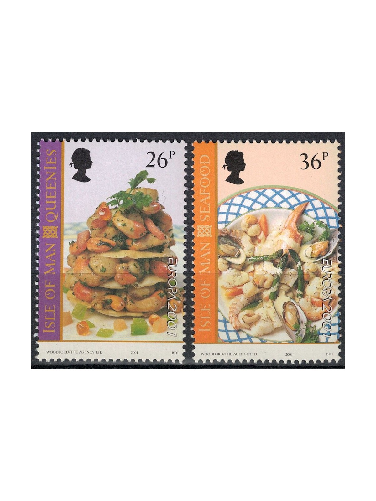 MAN 2001 Europe 2v MNH**