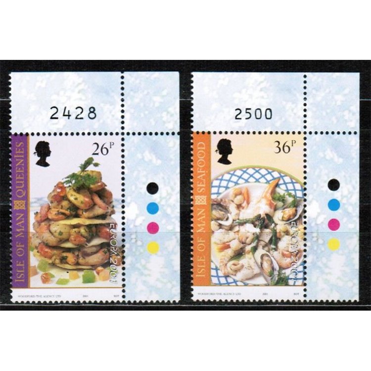 MAN 2001 Europa 2v MNH**