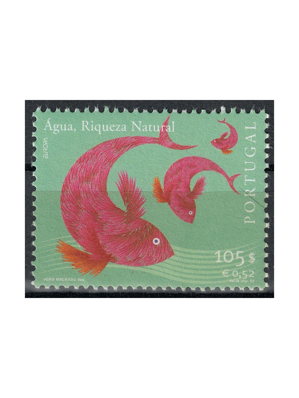 PORTOGALLO 2001 Europa MNH**