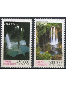 TURCHIA 2001 Europa 2v MNH**