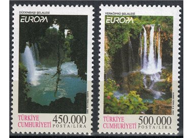 TURCHIA 2001 Europa 2v MNH**