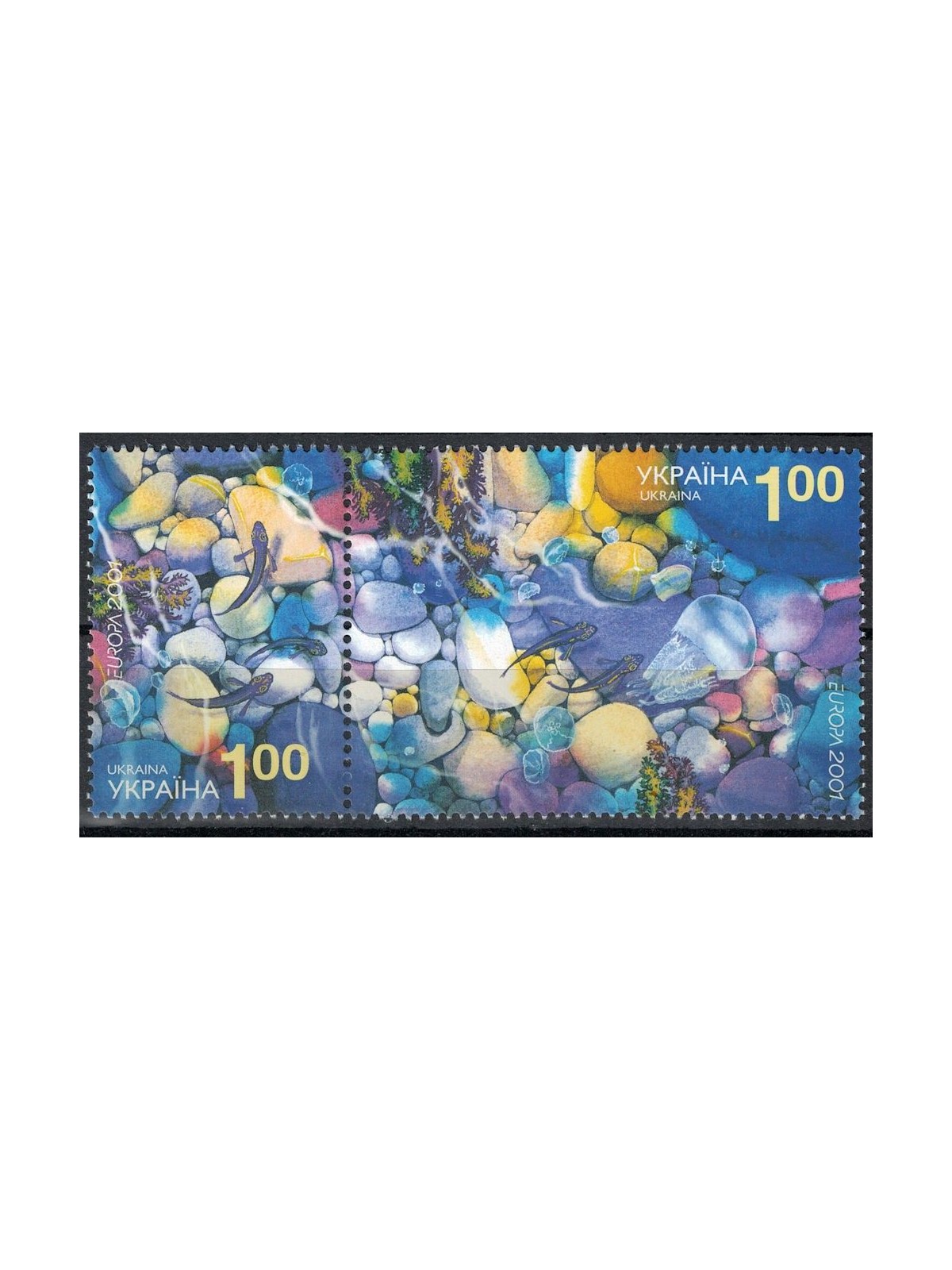 UKRAINE 2001 Europe 2v MNH**