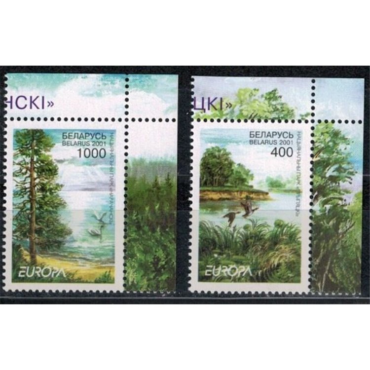 BIELORUSSIA 2001 Europa 2v MNH**
