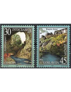 JUGOSLAVIA 2001 Europa 2v MNH**