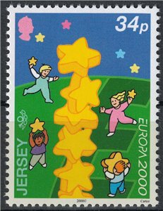 JERSEY 2000 Europa MNH**