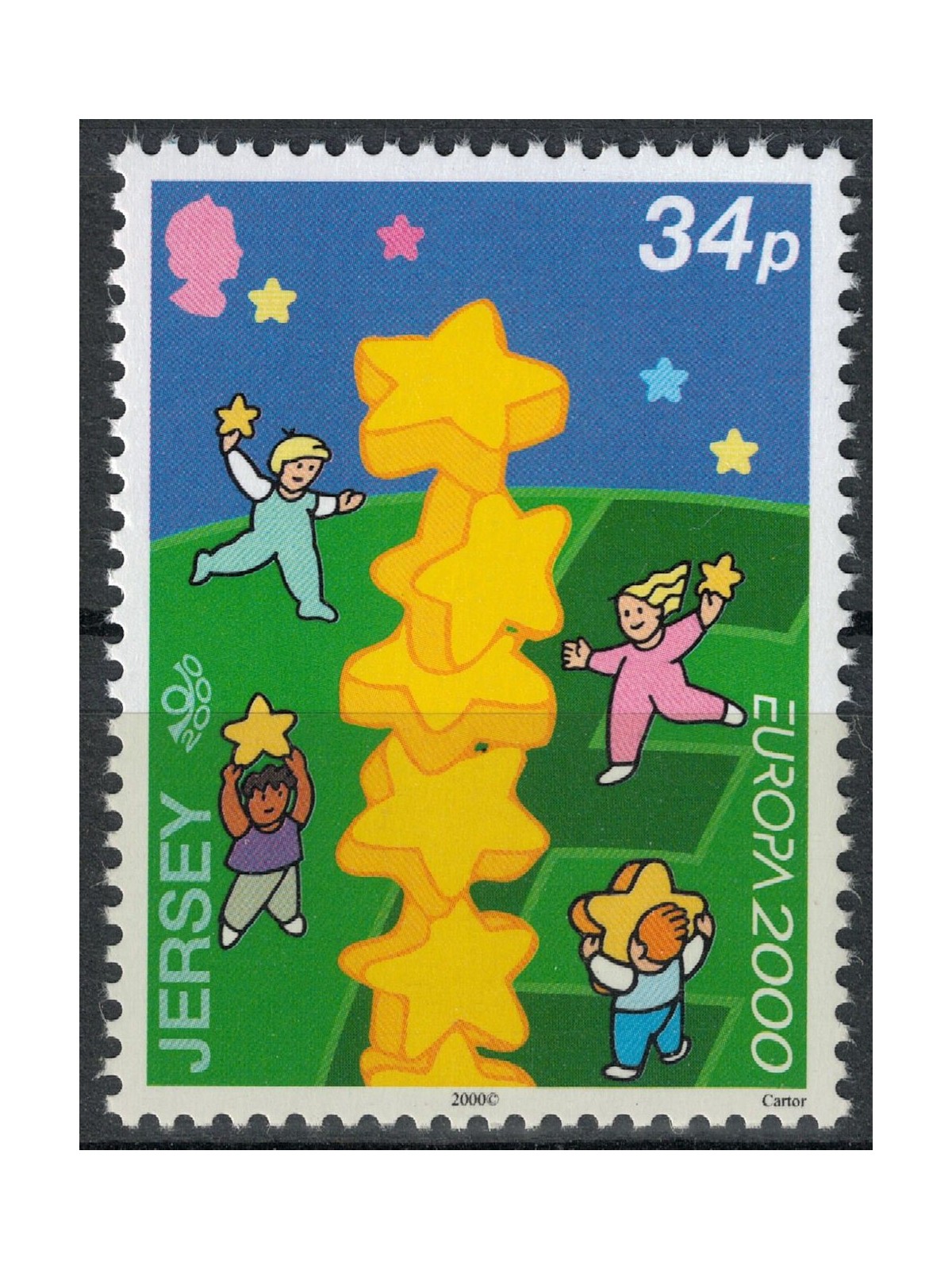 JERSEY 2000 Europe MNH**