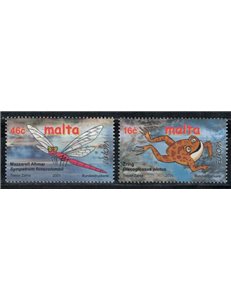 MALTA 2001 Europa 2v MNH**