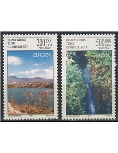 CIPRO DEL NORD 2001 Europa 2v MNH**
