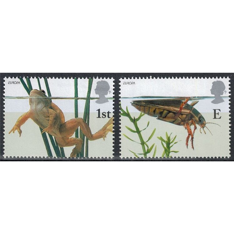 GRAN BRETAGNA 2001 Europa 2v MNH**