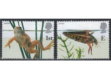 GREAT BRITAIN 2001 Europe 2v MNH**