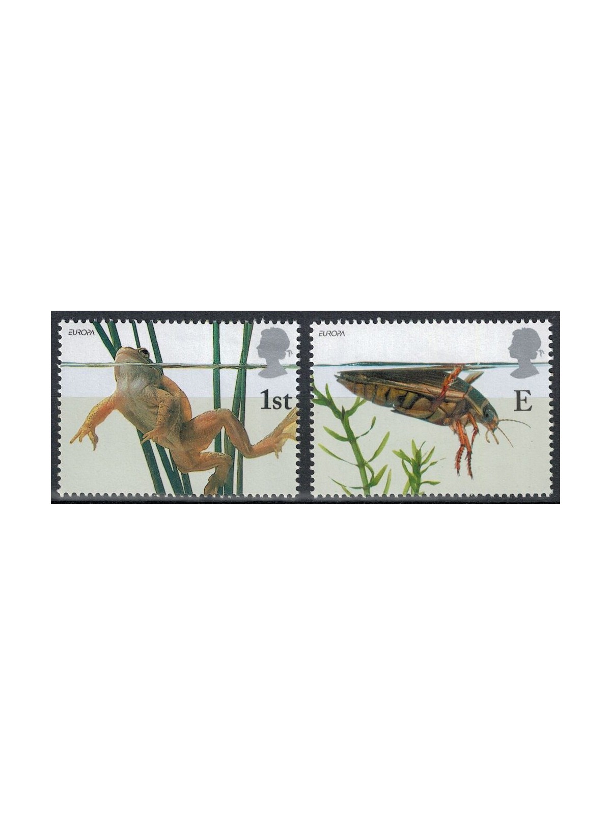 GREAT BRITAIN 2001 Europe 2v MNH**