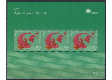 PORTOGALLO 2001 Europa BF MNH**