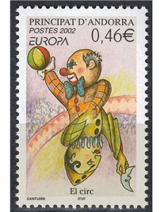 FRENCH ANDORRA 2002 Europe MNH**