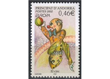 ANDORRA FRANCESE 2002 Europa MNH**