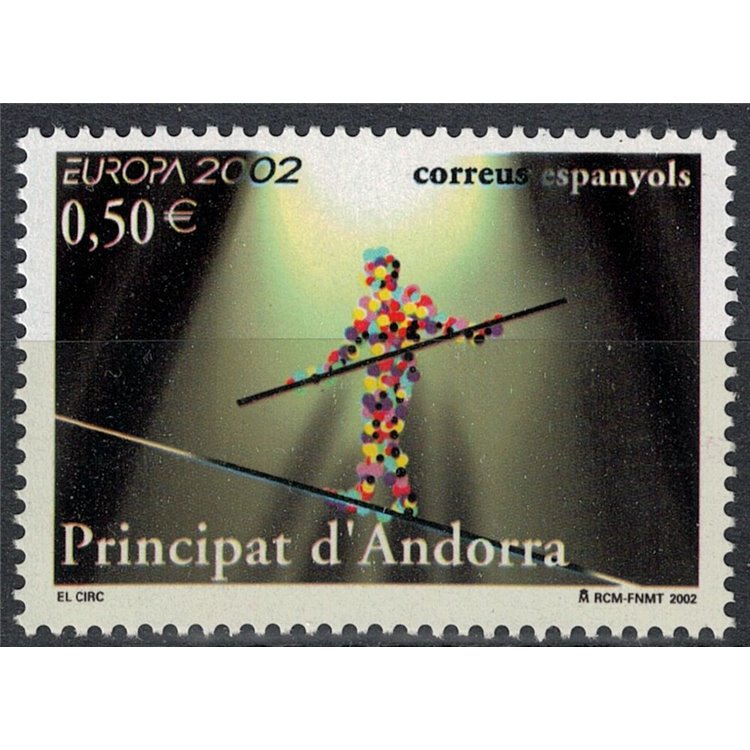ANDORRA SPAGNOLA 2002 Europa MNH**
