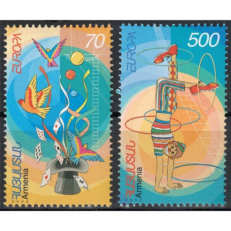 ARMENIA 2002 Europa 2v MNH**
