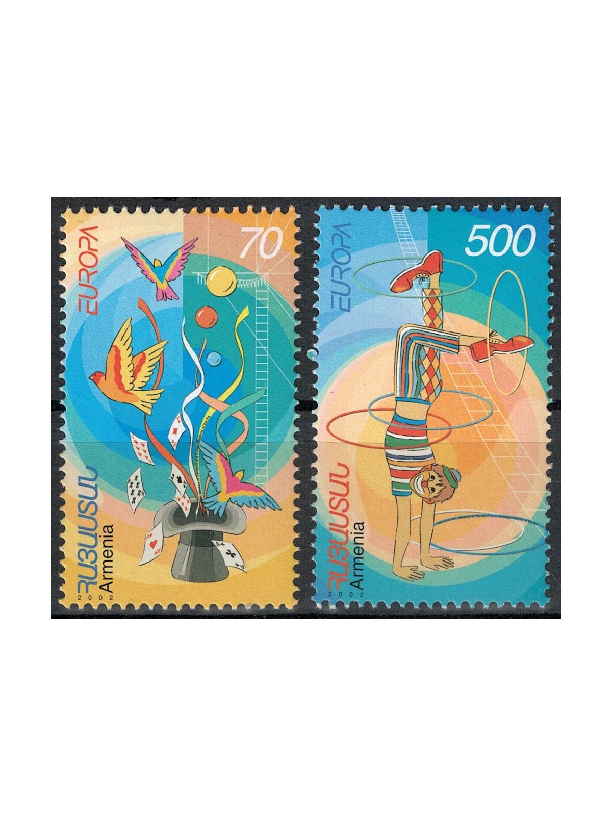 ARMENIA 2002 Europa 2v MNH**