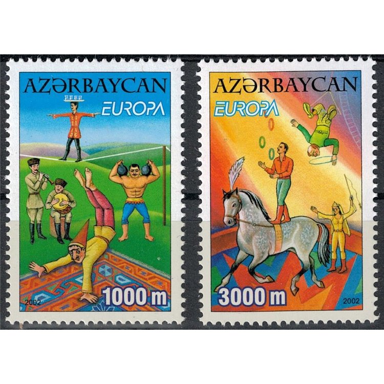 AZERBAIJAN 2002 Europa 2v MNH**