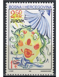 BOSNIA ERZEGOVINA 2002 Europa MNH**
