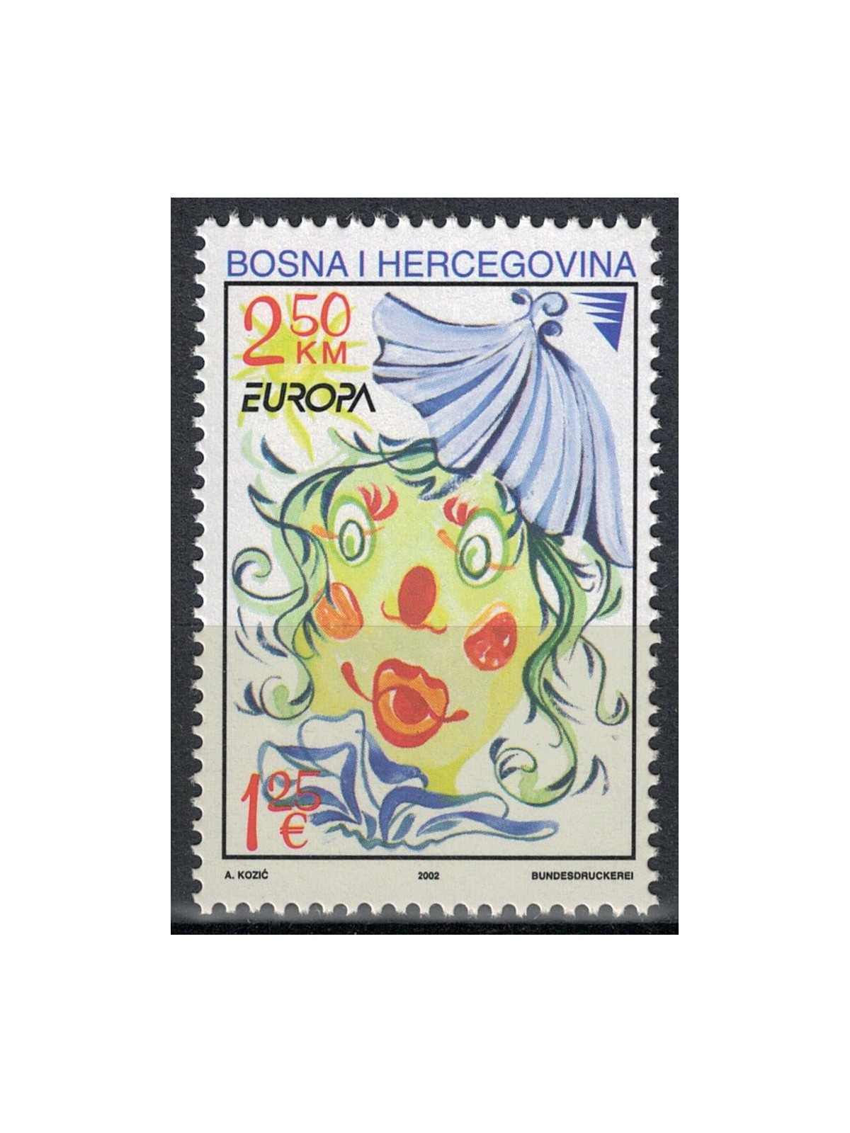BOSNIA HERZEGOVINA 2002 Europe MNH**