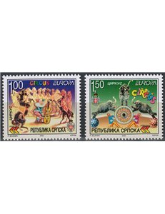 BOSNIA SERBA 2002 Europa 2v MNH**