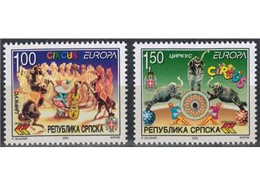 BOSNIA SERBA 2002 Europa 2v MNH**