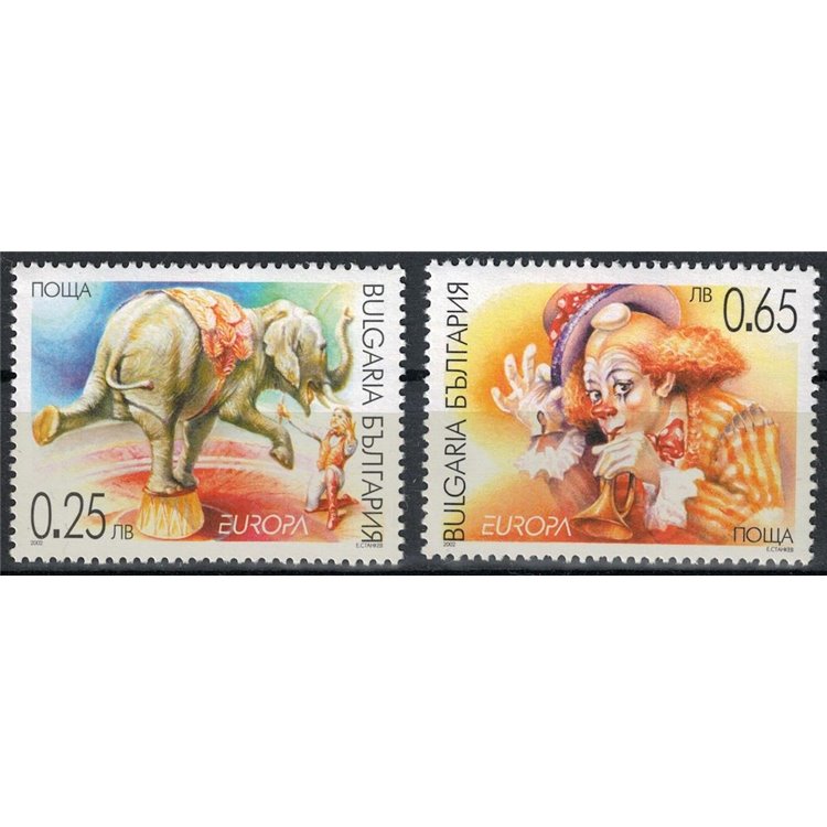 BULGARIA 2002 Europa 2v MNH**