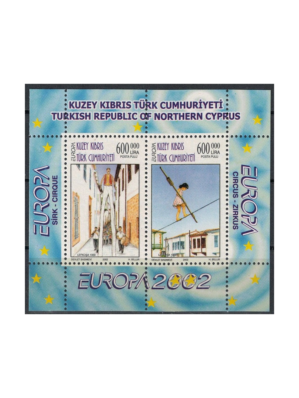 CIPRO DEL NORD 2002 Europa BF MNH**