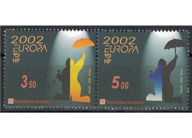 CROAZIA 2002 Europa 2v MNH**