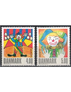 DENMARK 2002 Europe 2v MNH**