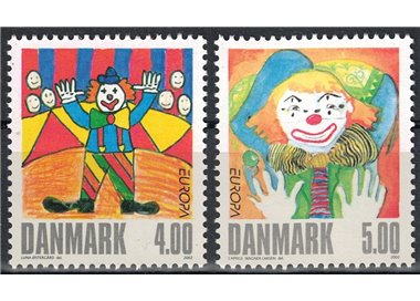 DANIMARCA 2002 Europa 2v MNH**