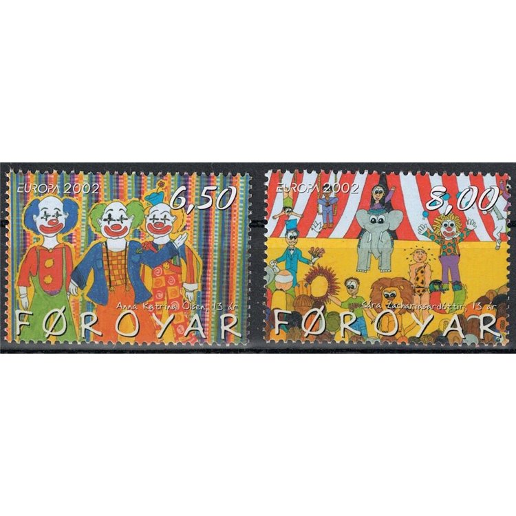 FAROE ISLANDS 2002 Europe 2v MNH**