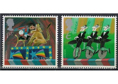 GREAT BRITAIN 2002 Europe 2v MNH**