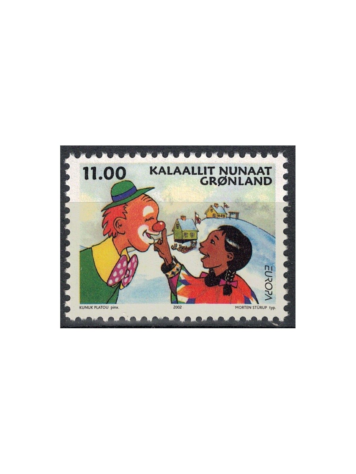 GROENLANDIA 2002 Europa MNH**
