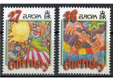 GUERNSEY 2002 Europa 2v MNH**