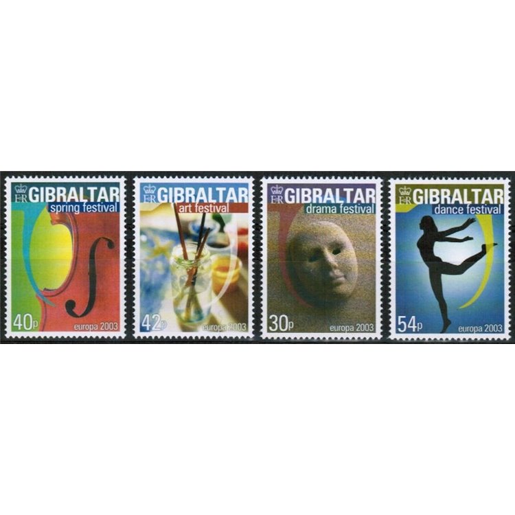 GIBILTERRA 2003 Europa 4v MNH**