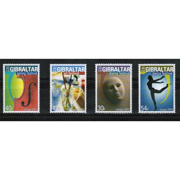 GIBILTERRA 2003 Europa 4v MNH**