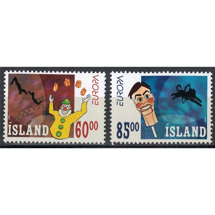 ICELAND 2002 Europe 2v MNH**