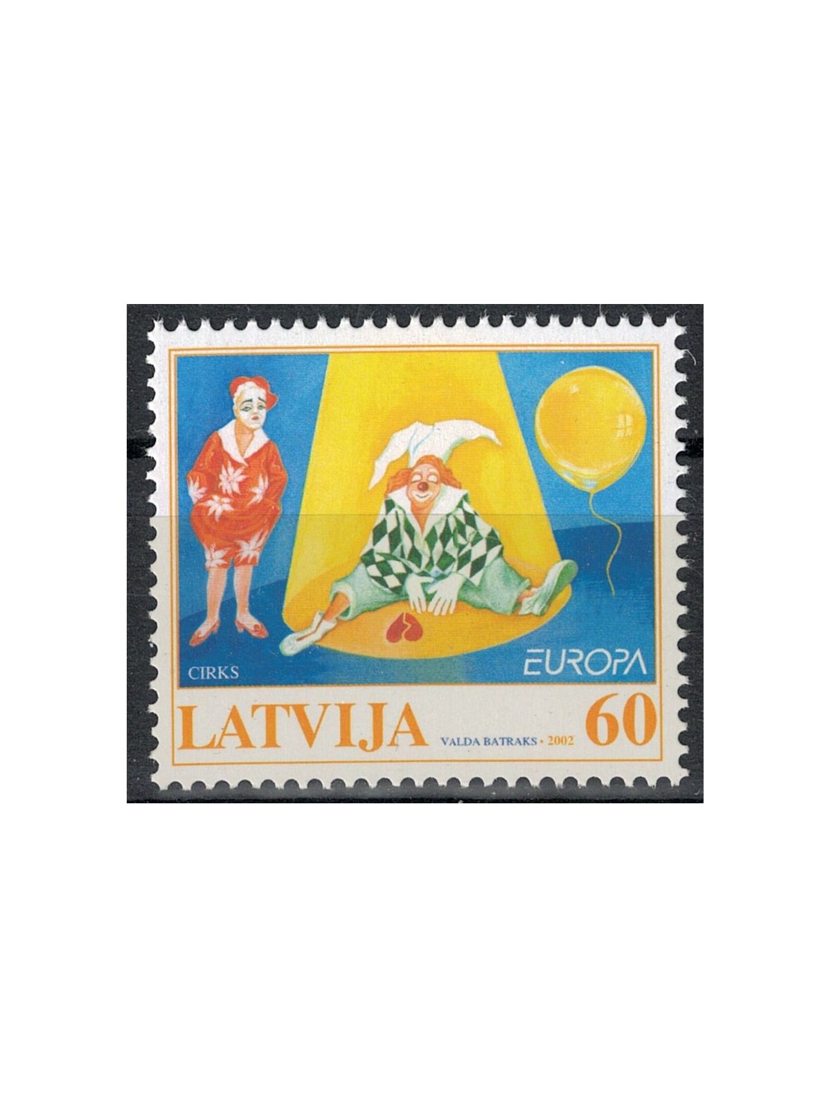 LETTONIA 2002 Europa MNH**