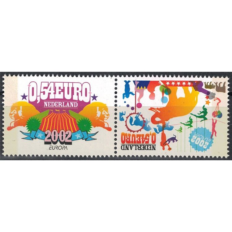 OLANDA 2002 Europa 2v MNH**