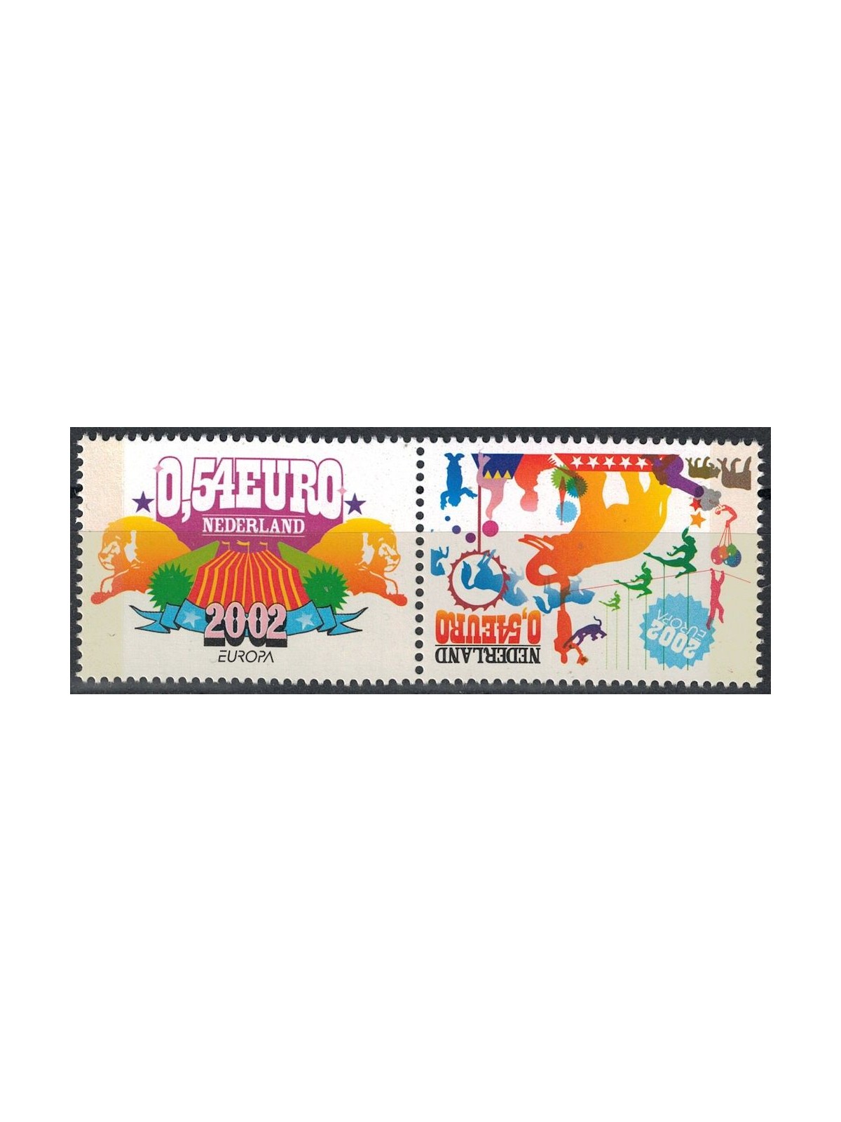 OLANDA 2002 Europa 2v MNH**